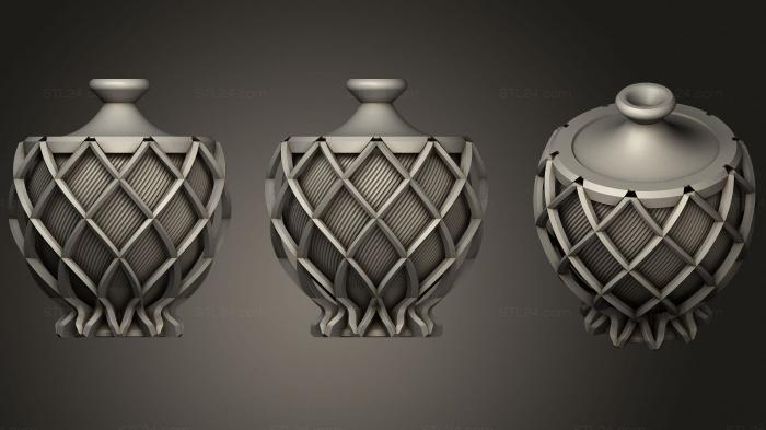 Vases (Rift Bowl, VZ_0969) 3D models for cnc
